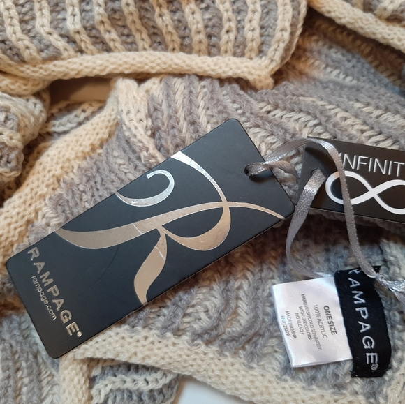 RAMPAGE SNOOD INFINITY SCARF - Picture 3 of 5